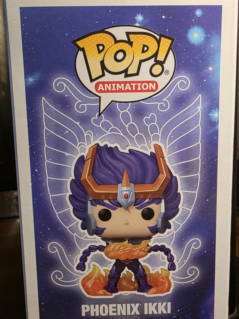 Funko Pop! Phoenix Ikki Vinyl Figure - Purple, Gold & Blue - Picture 3 of 4